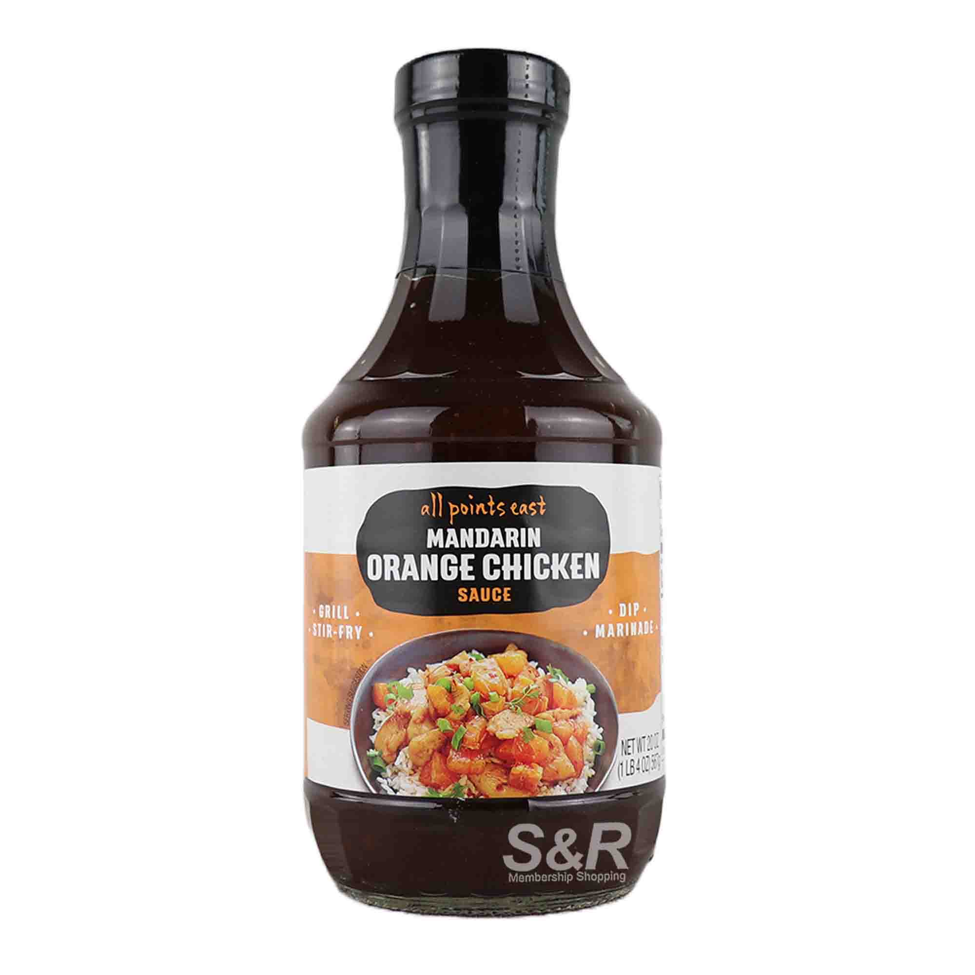 All Points East Mandarin Orange Chicken Sauce 567g All Points East Mandarin Orange Chicken Sauce 567g